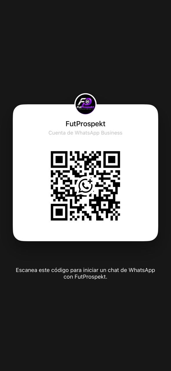 Código QR para iniciar un chat con FutProspekt en WhatsApp